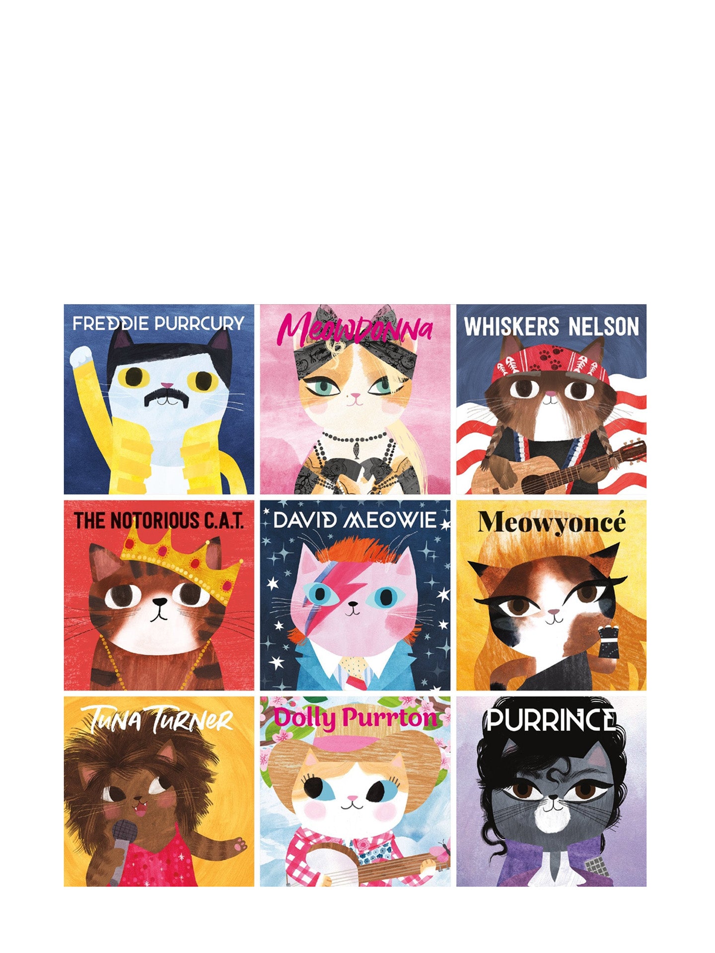 Music cats family puzzle (500 pcs)