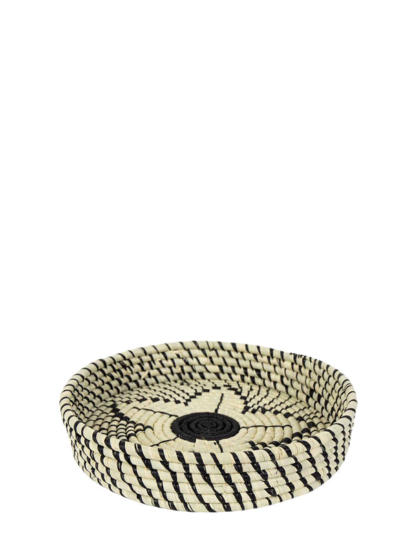 Raffia star tray, small