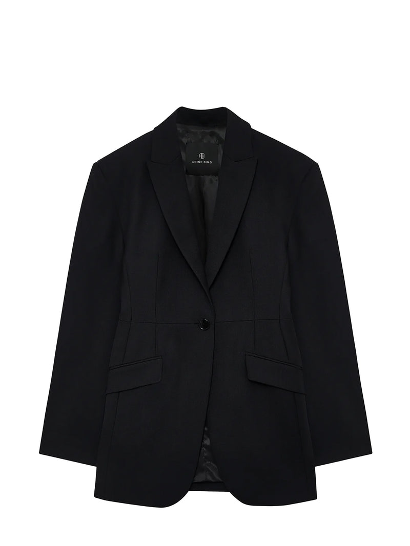 Elga blazer, black