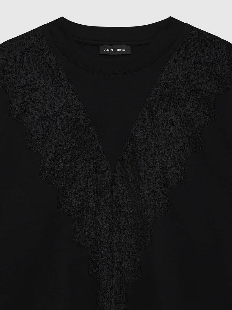 Jamila top, black