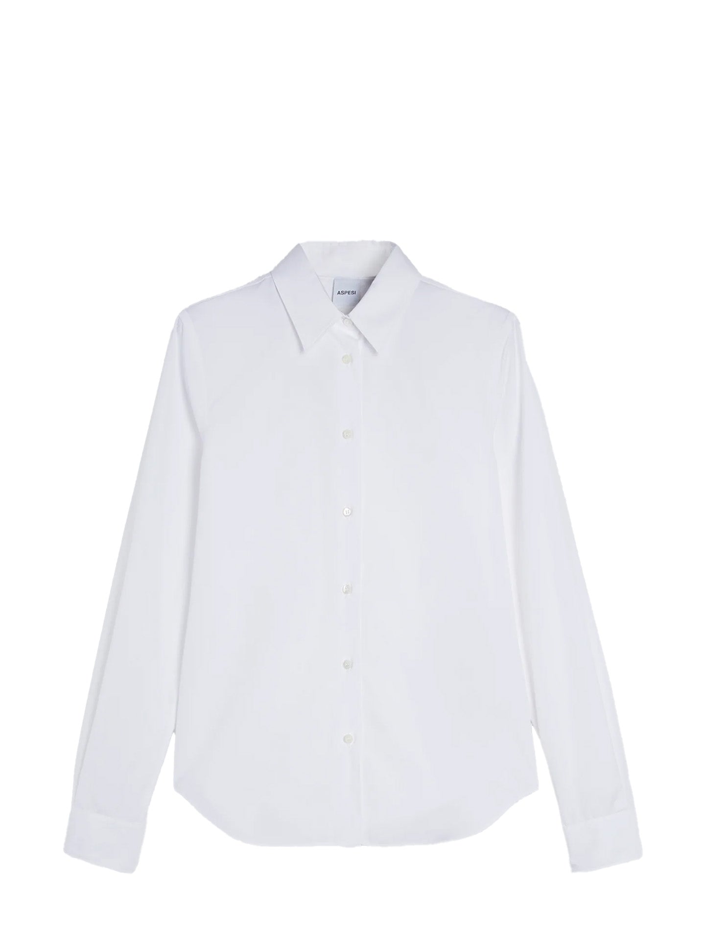 Classic cotton poplin shirt, white