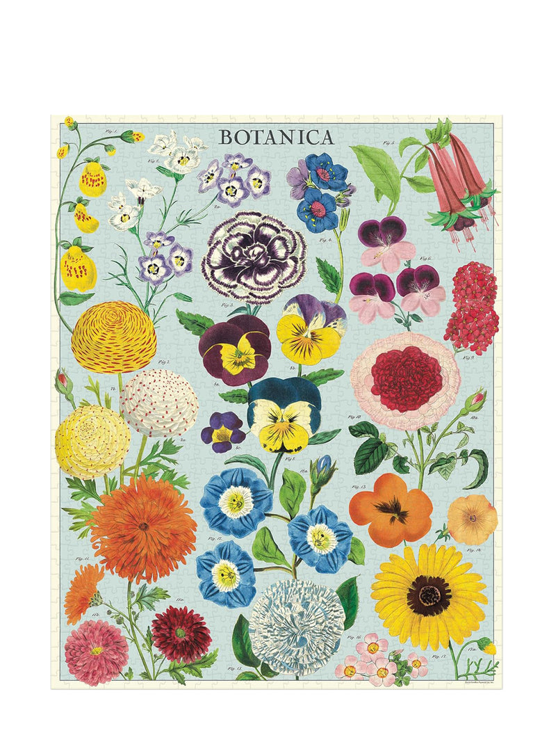 Botanica vintage puzzle (1000 pieces)