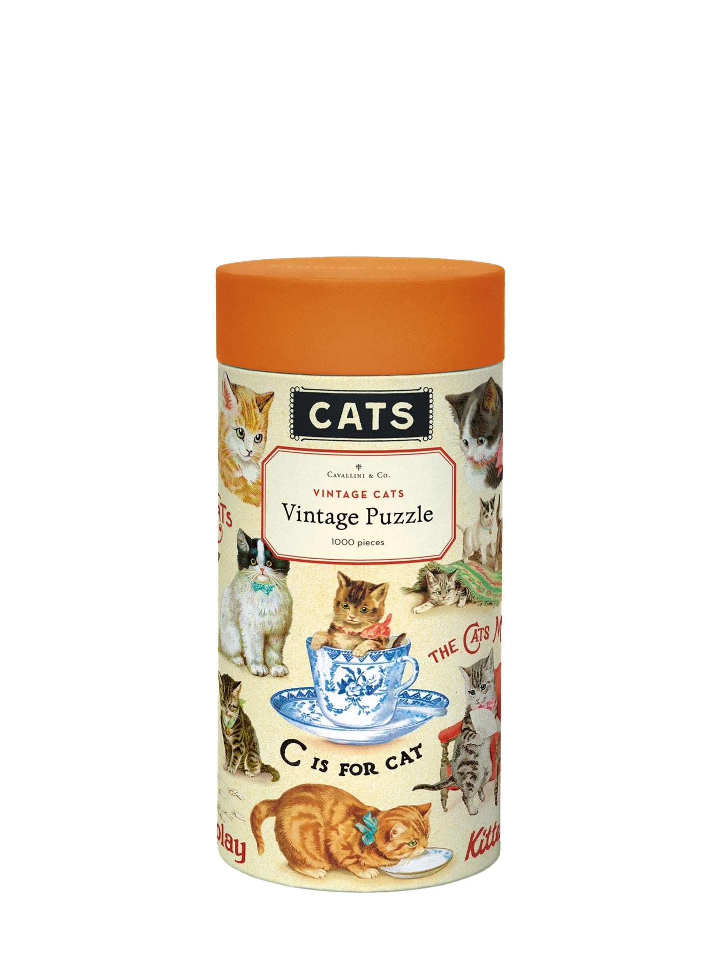 Vintage cats vintage puzzle (1000 pieces)