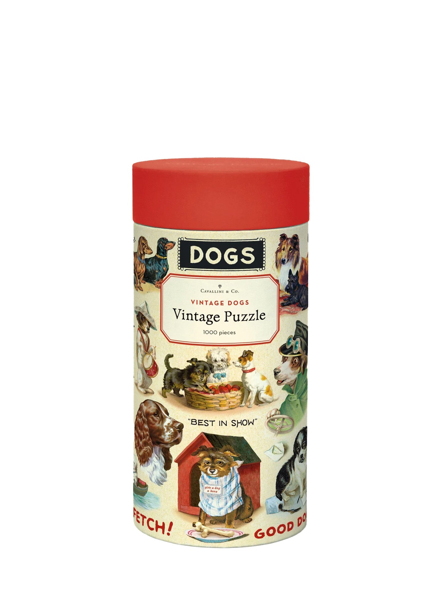 Vintage dogs vintage puzzle (1000 pieces)
