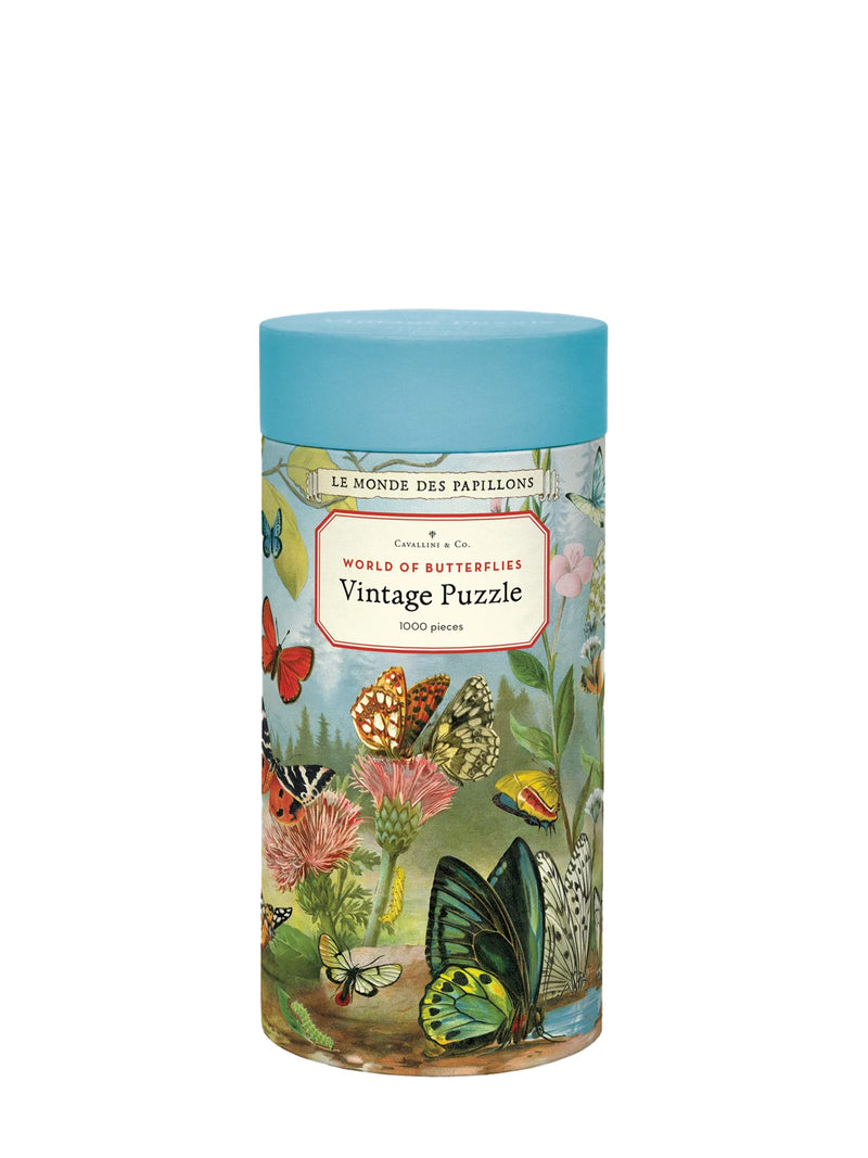 World of butterflies vintage puzzle (1000 pieces)