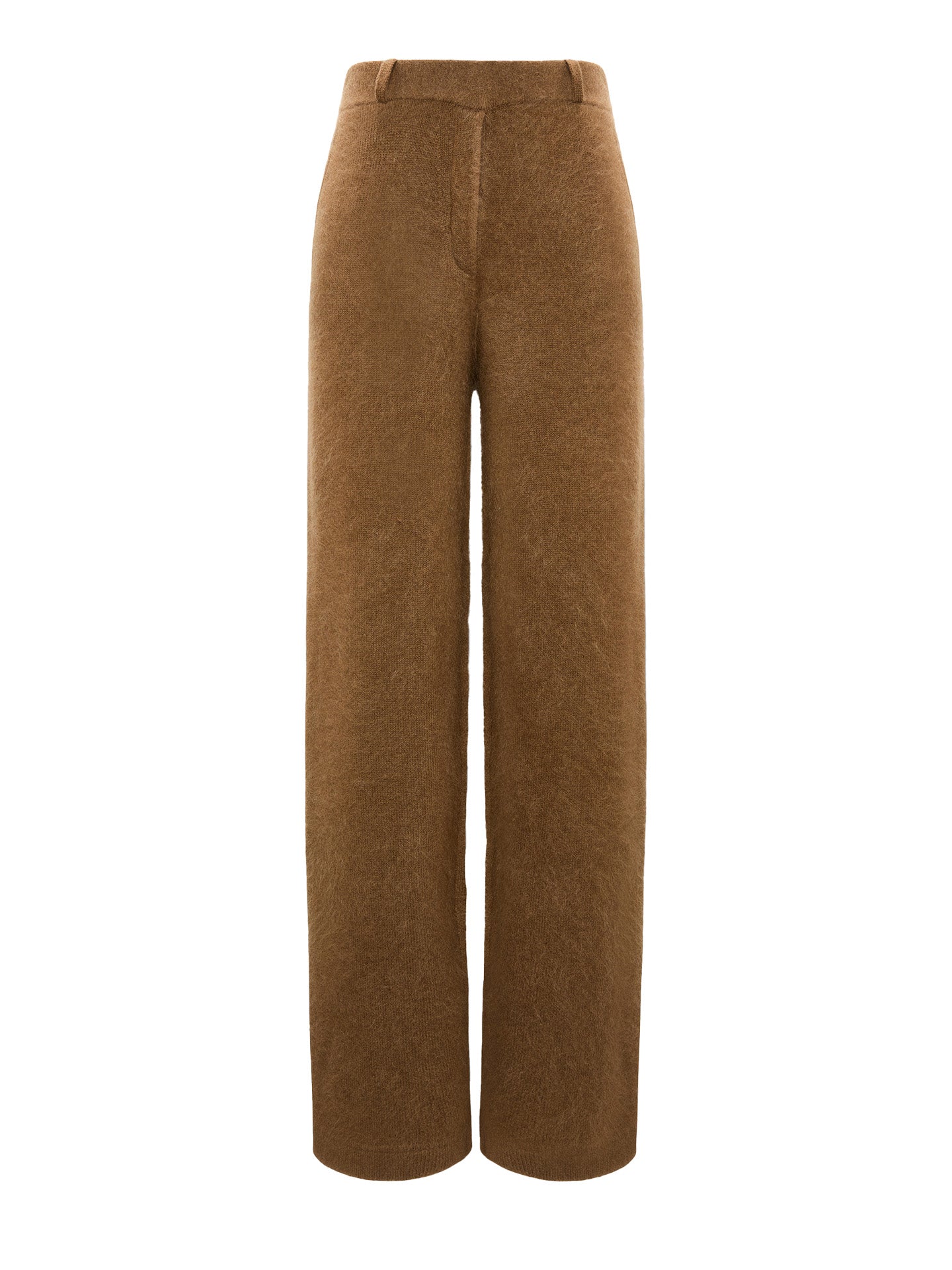 Fluffy statements trousers, brown