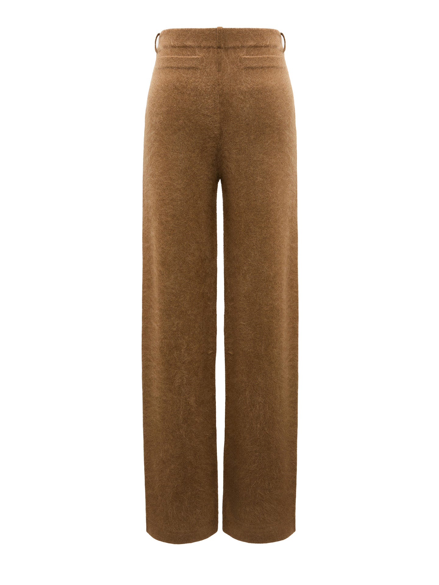 Fluffy statements trousers, brown
