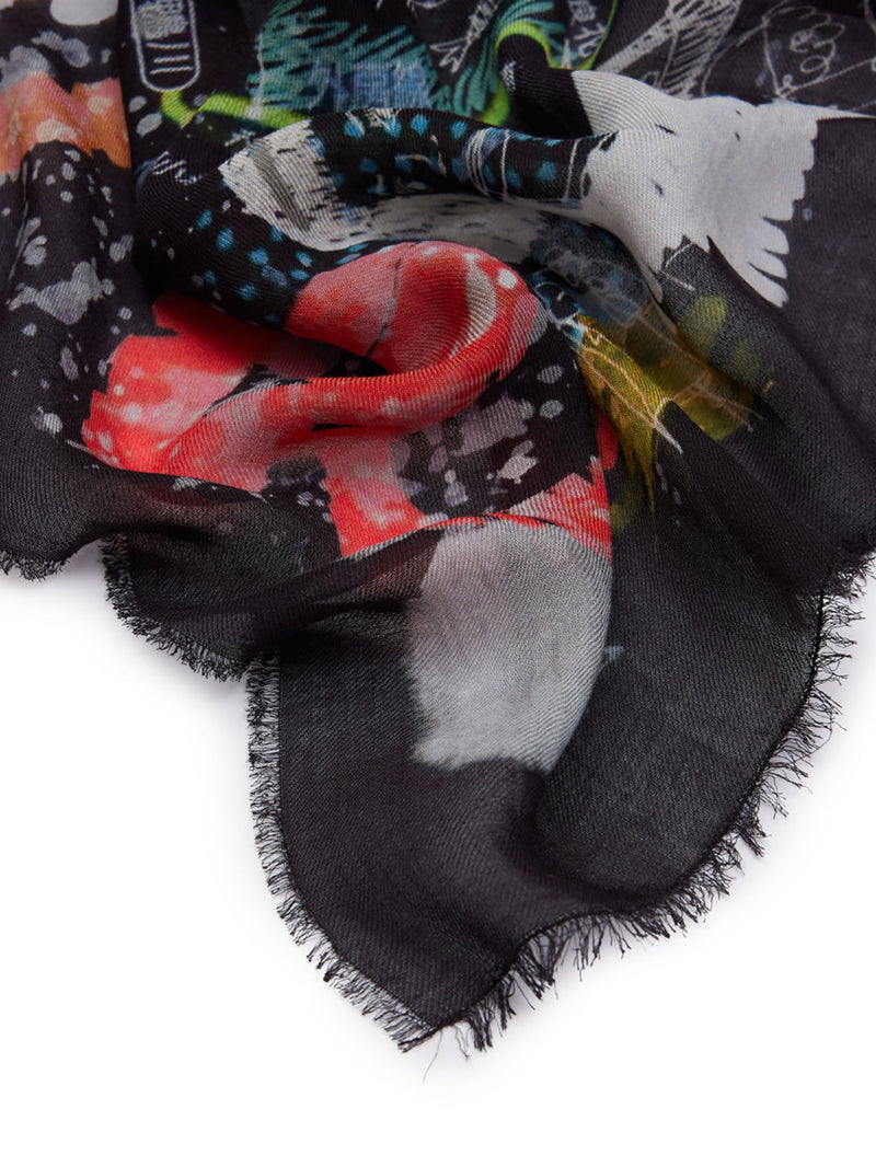 Art in japan modal stole(135x185)