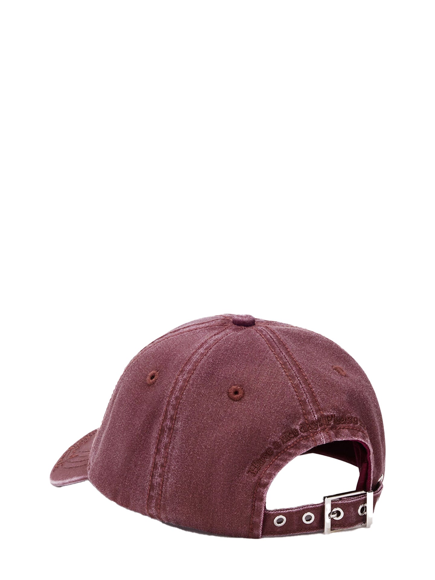 Washed cotton hand writing embroidery cap, port royale