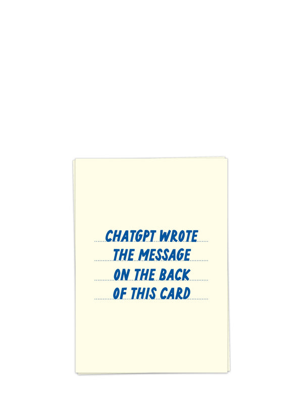 Chatgpt message card