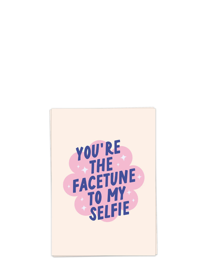 Facetune card