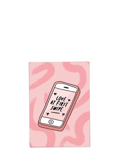 First swipe card