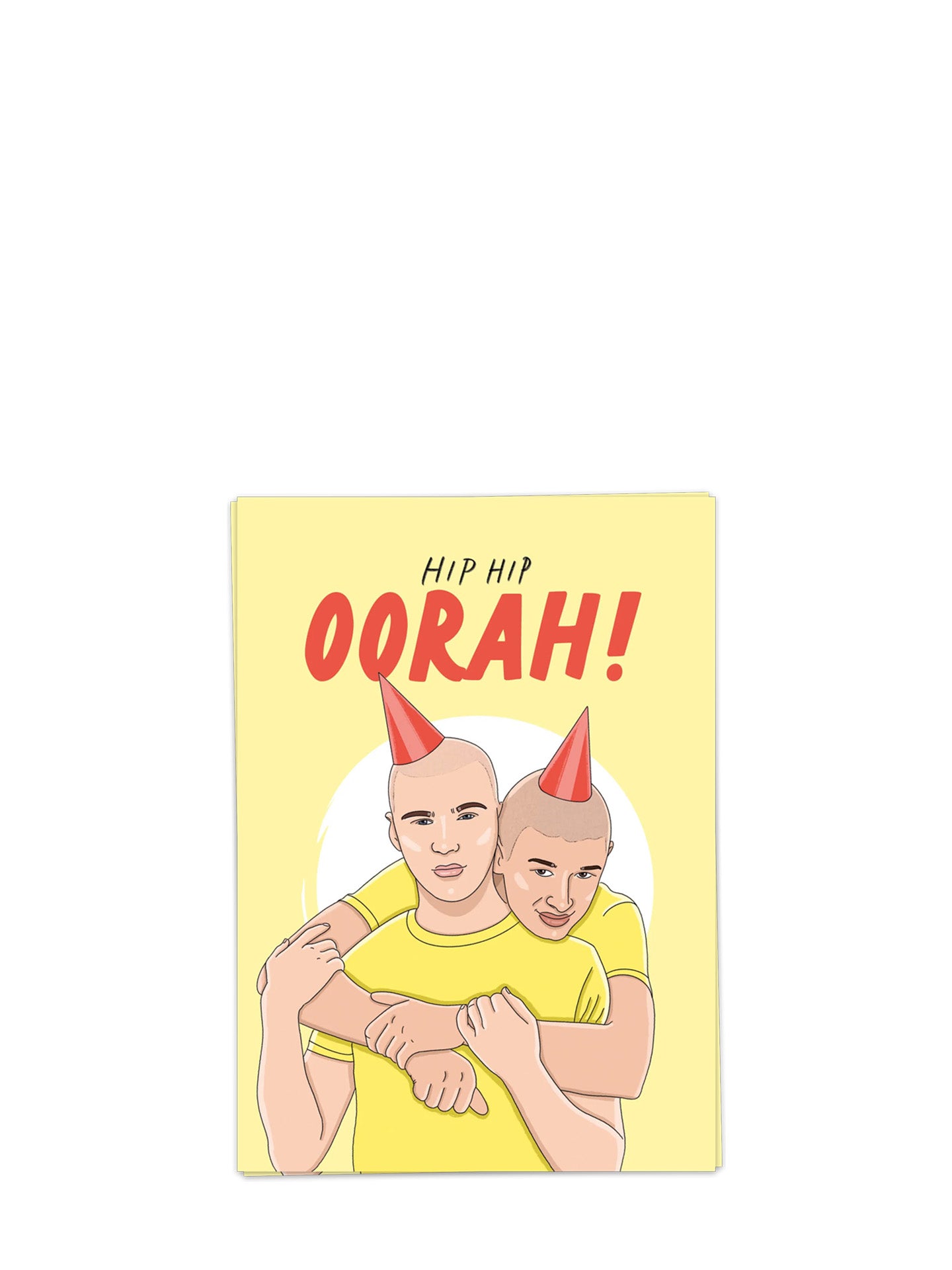 Hip hip oorah card
