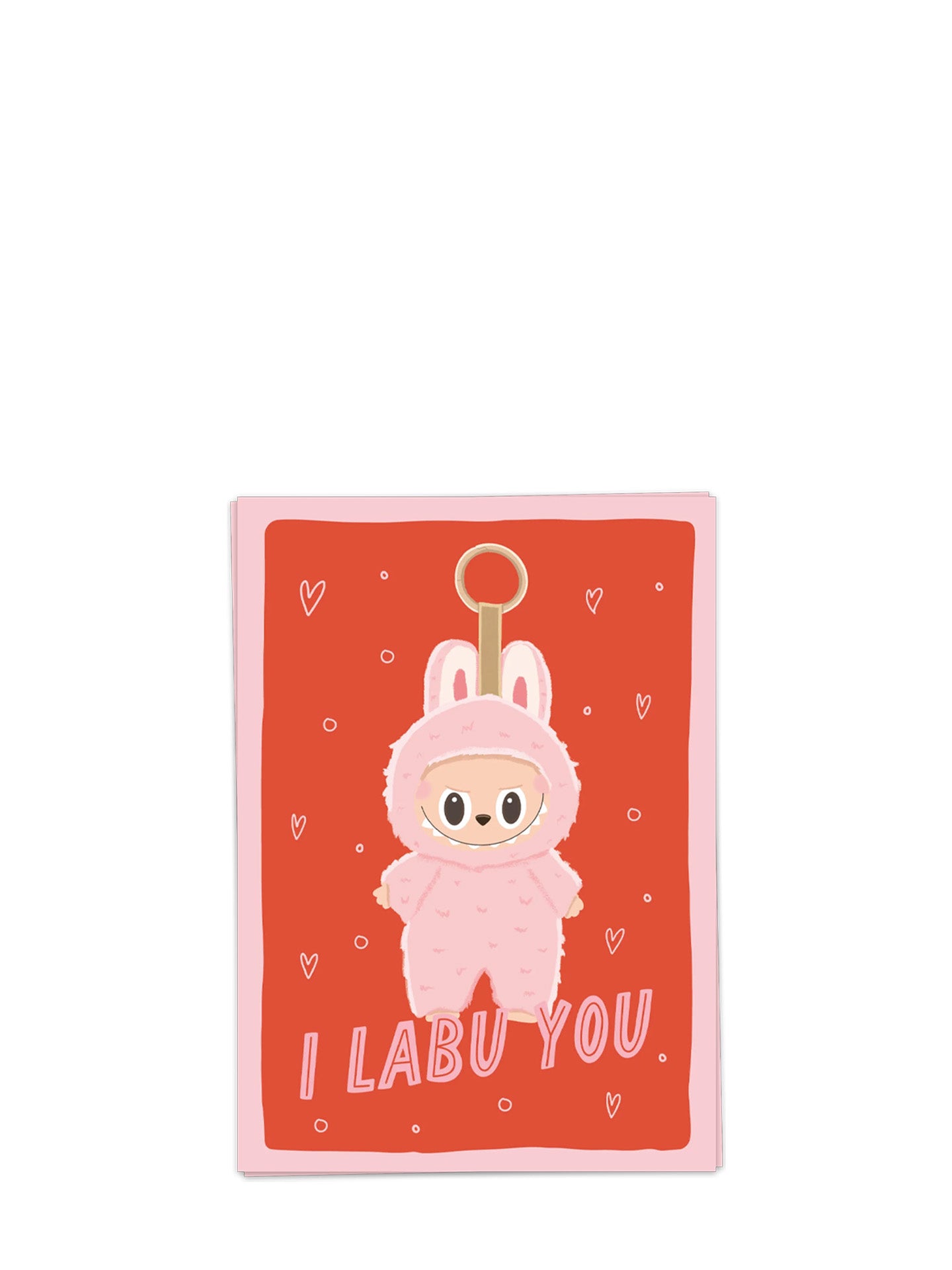 Labu you, love and friendship card