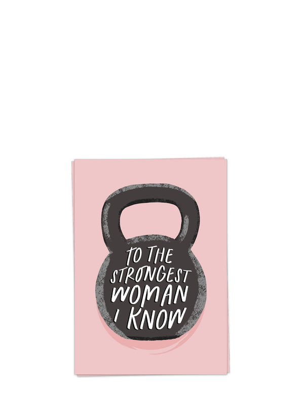 Strongest woman card