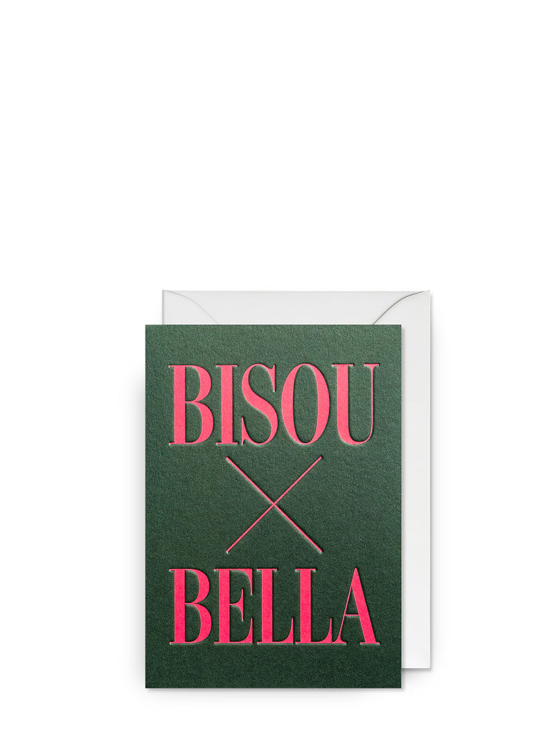 Bisou x Bella love & friendship card