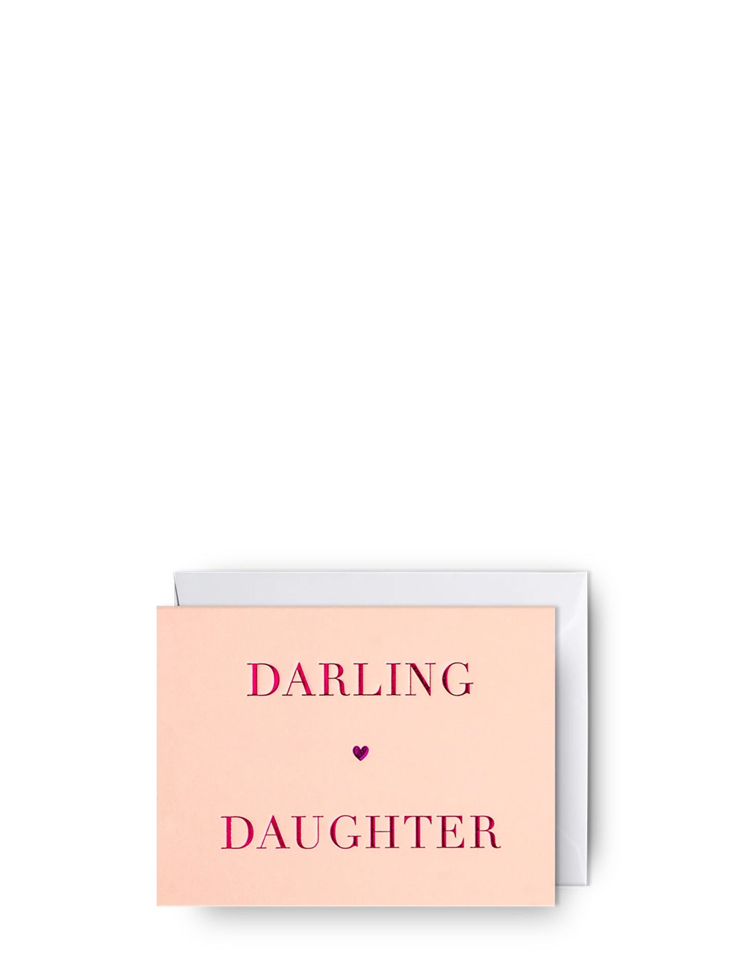 Darling daughter, mini love & friendship card by Kelly Hyatt