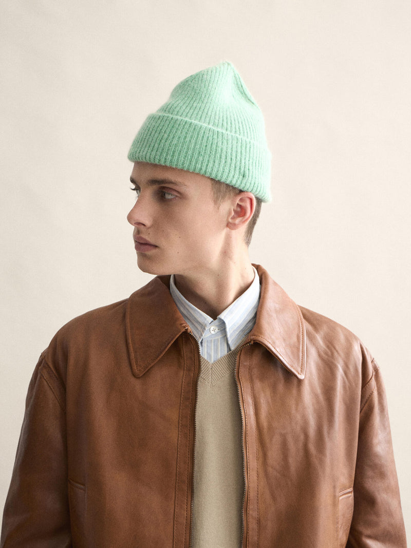 Lambswool beanie, various colors
