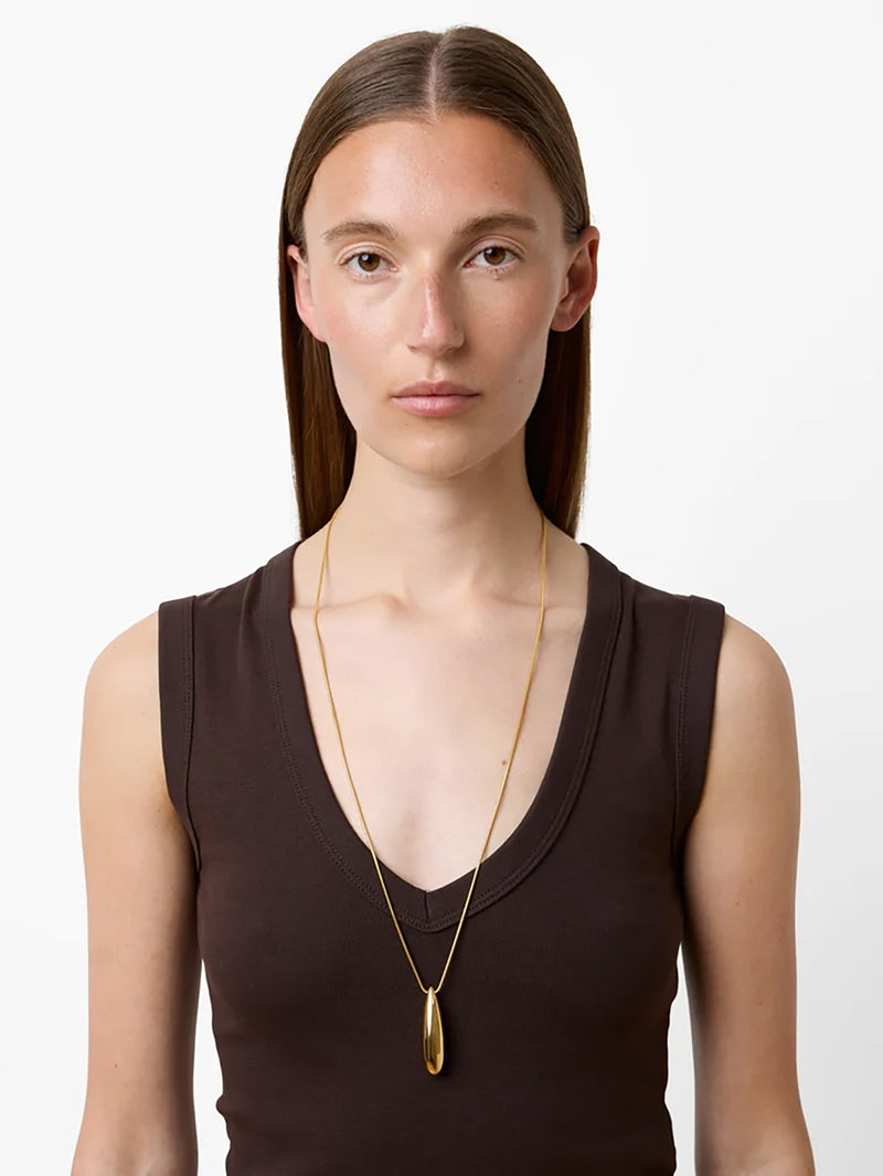 Dolly necklace, gold