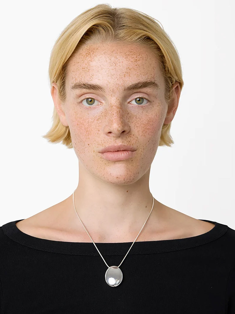 Julia necklace, silver