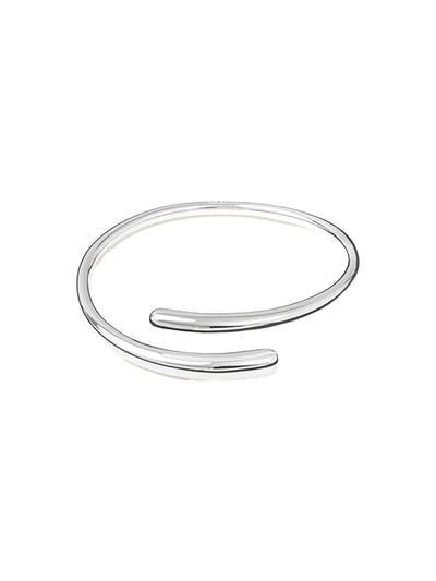 Olga bracelet, silver