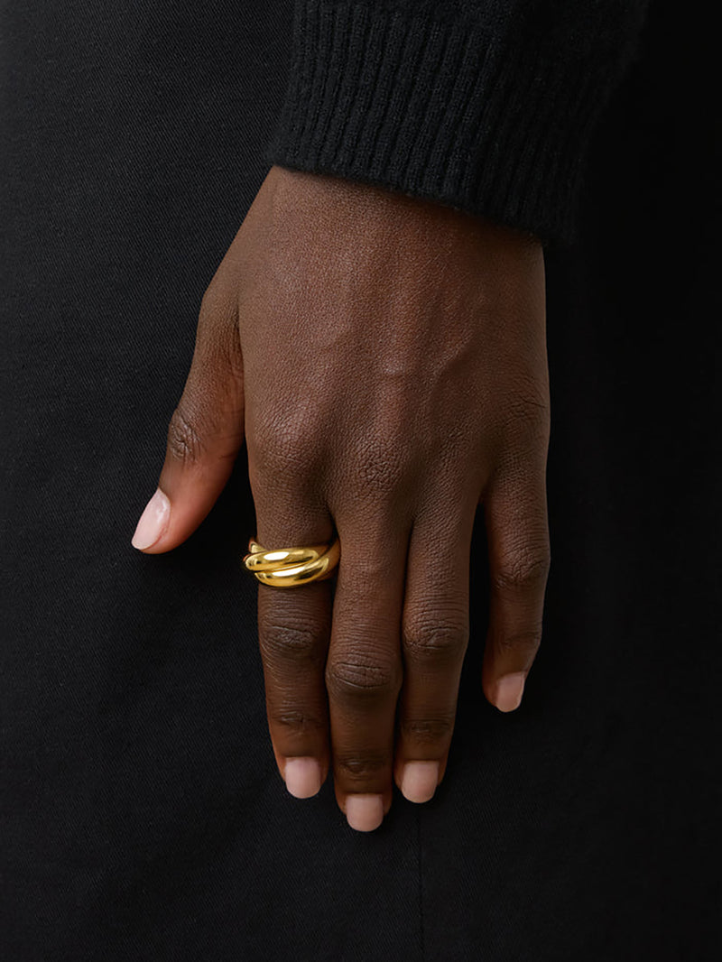 Sofie ring, gold