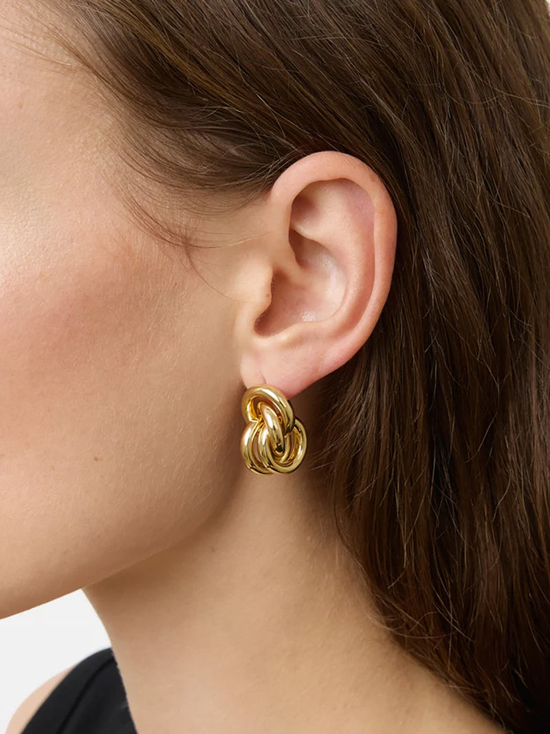 Vera earrings, gold