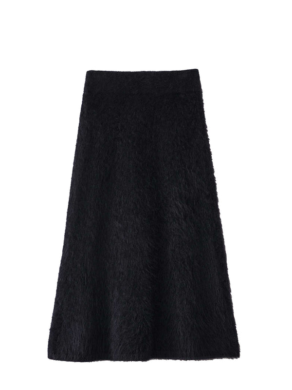Asta skirt, black brushed