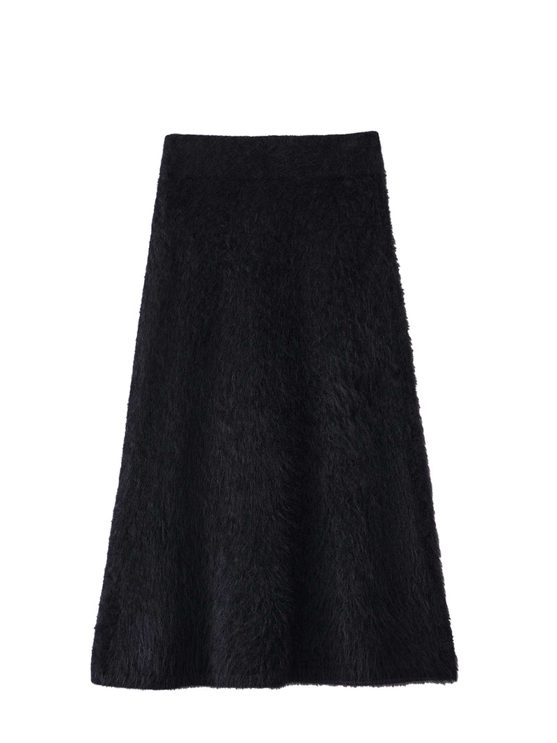 Asta skirt, black brushed