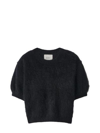 Juniper sweater, black brushed