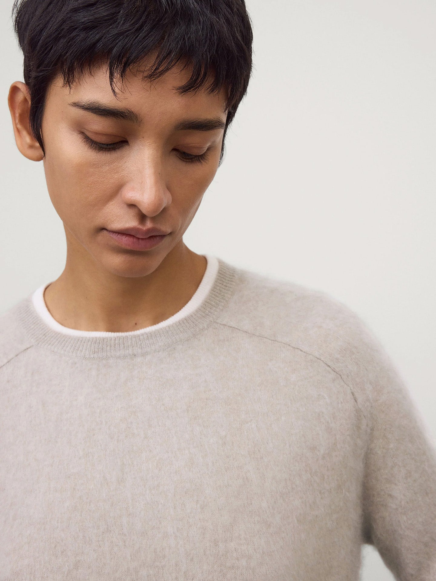 Lexia sweater, Sand brushed