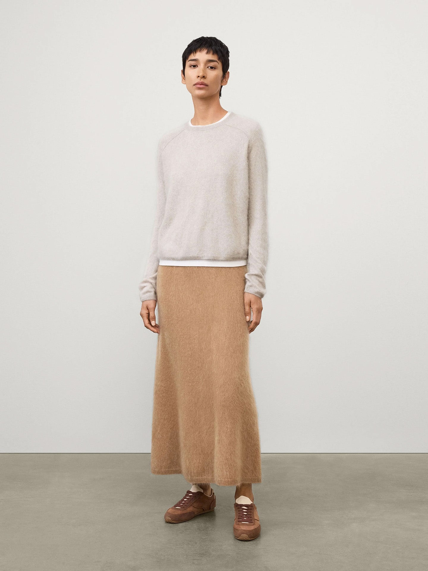 Lexia sweater, Sand brushed