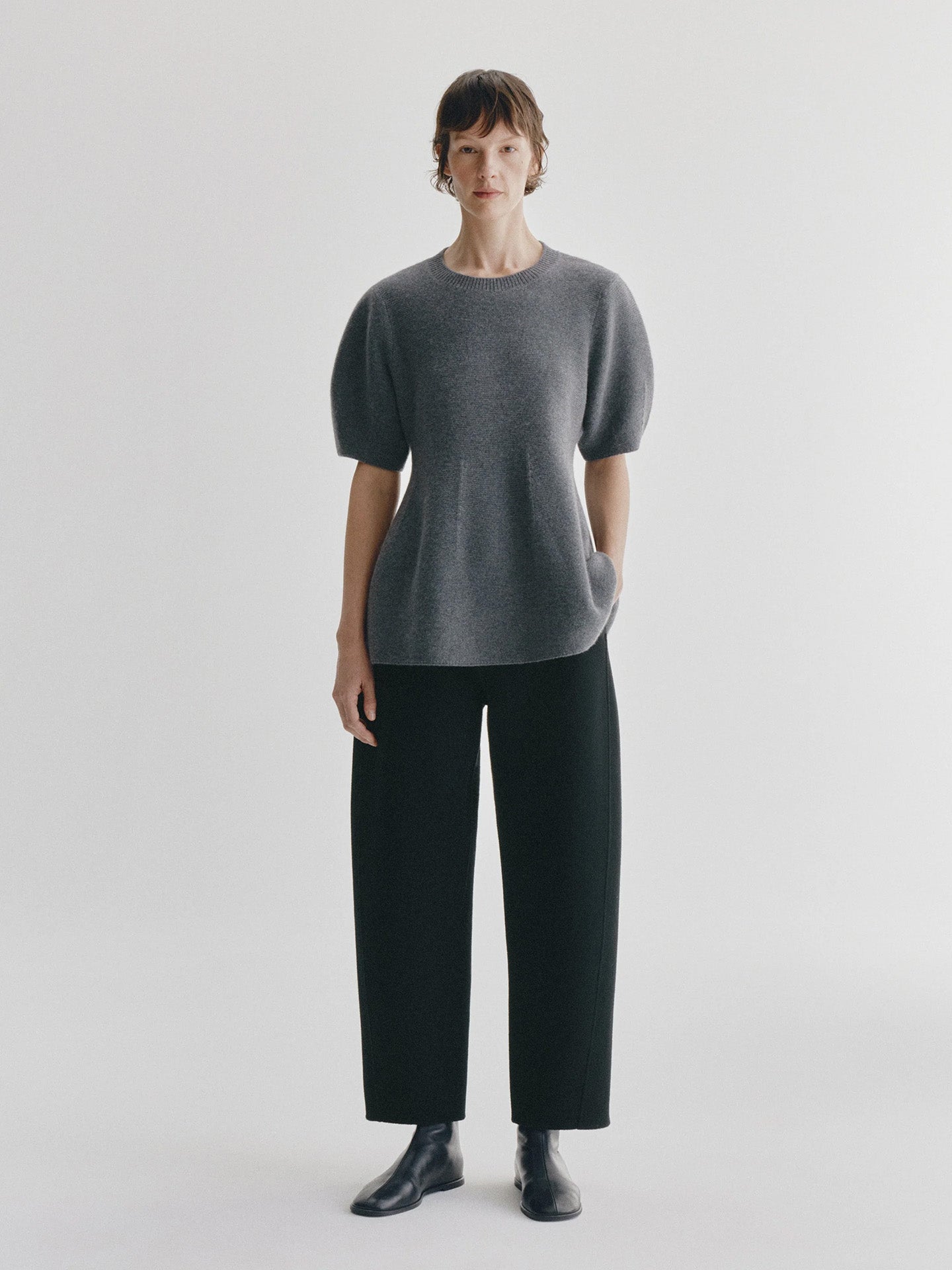 Mella top, Graphite