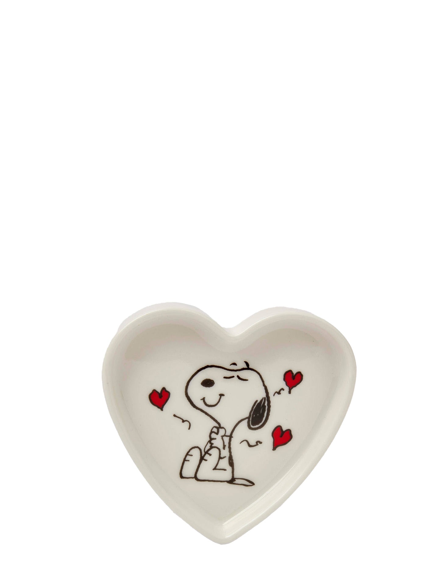 Snoopy love heart shaped trinket dish (10cm)