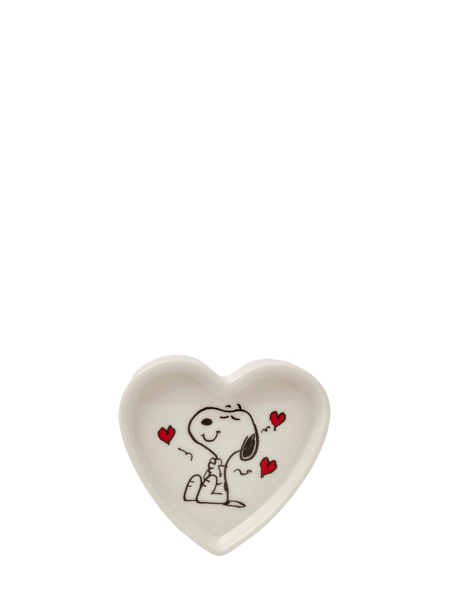 Snoopy love heart shaped trinket dish (10cm)