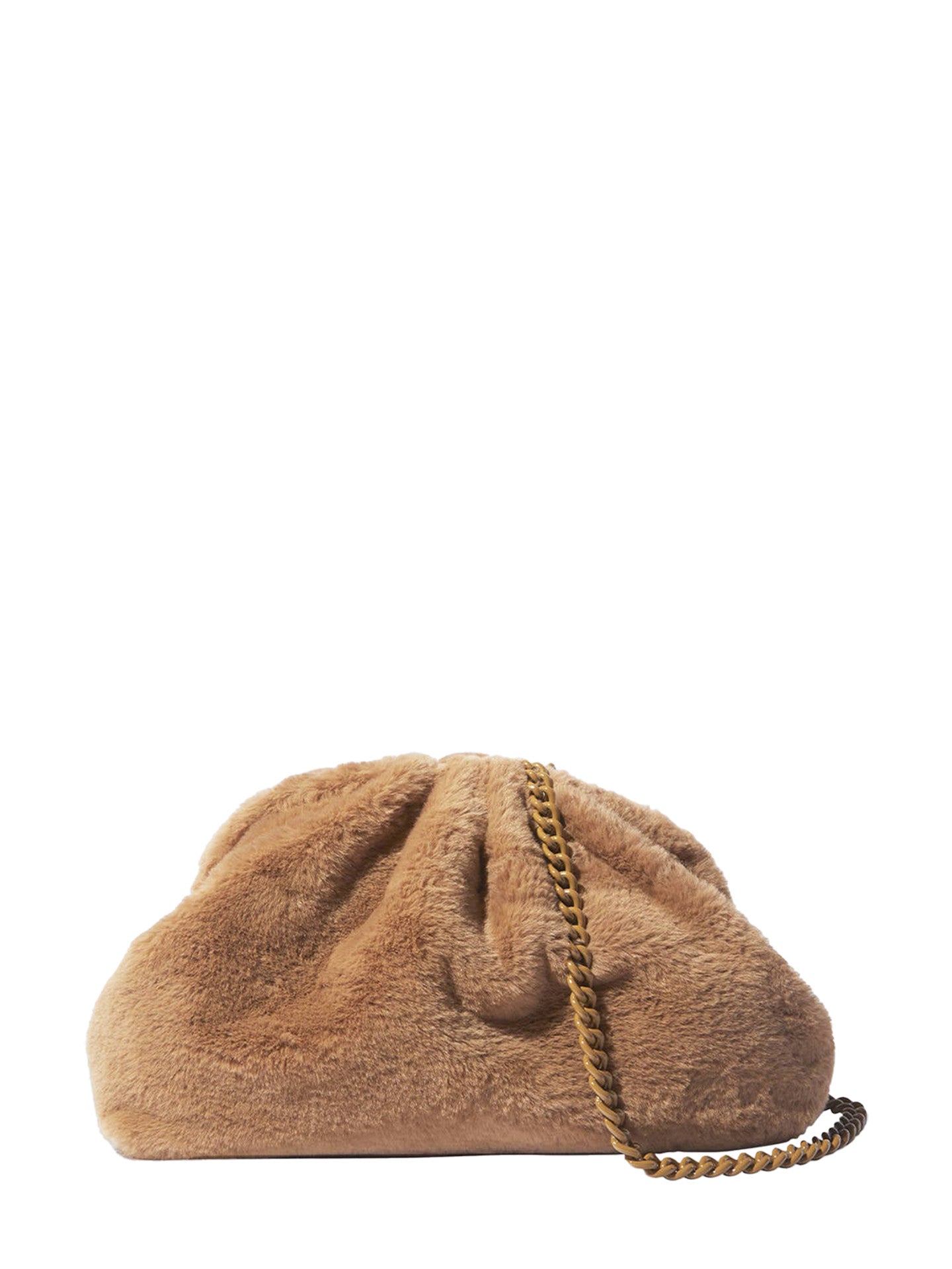 Nita Game bag, nude faux fur
