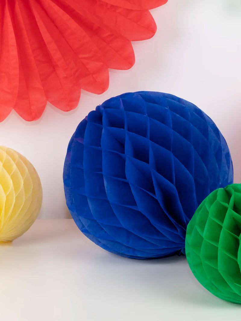Rainbow honeycomb decoration kit