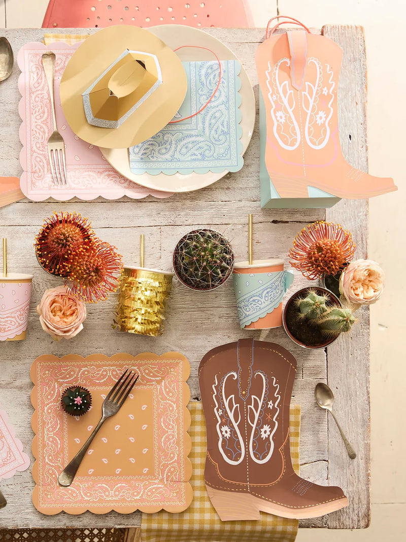 Western boot plates (8 pcs)