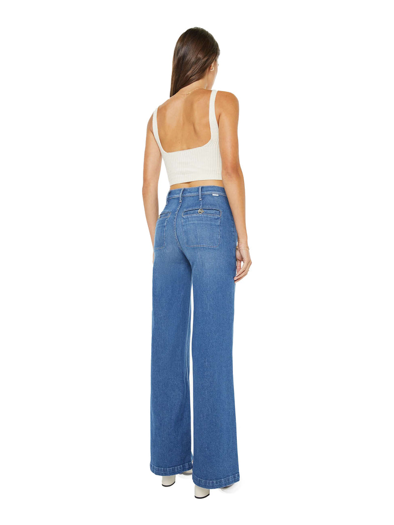 Stashed hustler roller sneak jeans, "Whisk me away"