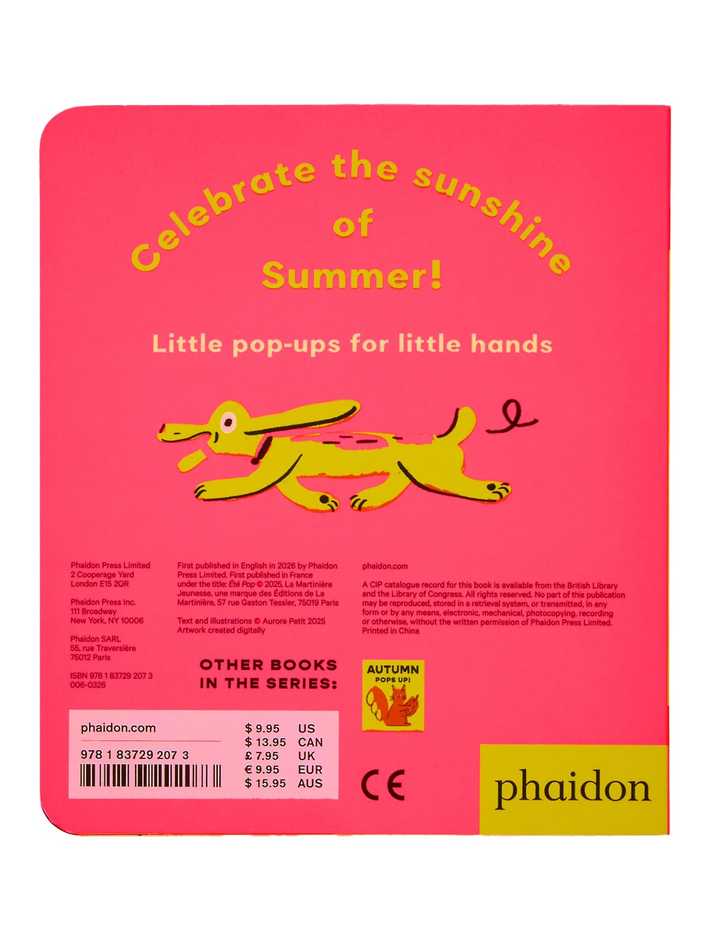 Summer Pops Up! pop-up book