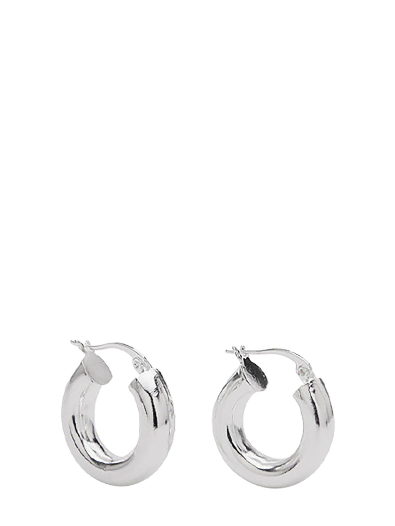 Amanda x hoops, silver