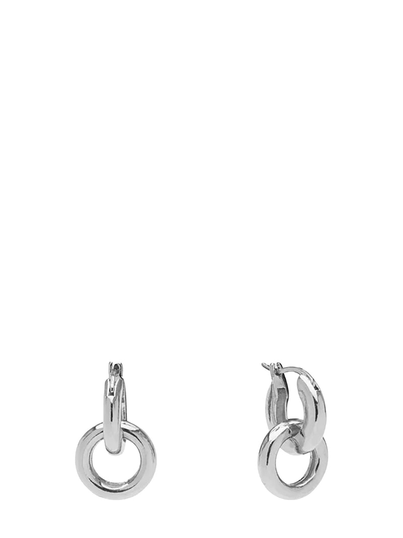 Emmeline hoops, gold or silver