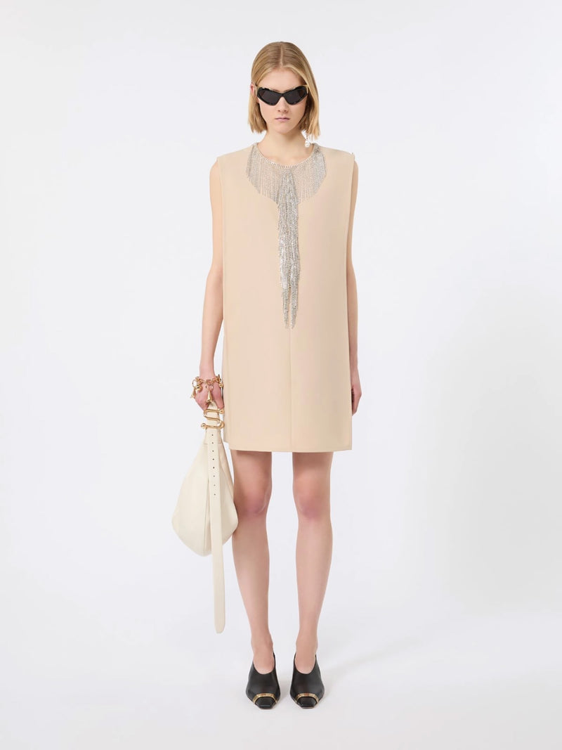 Festoso mini dress, beige
