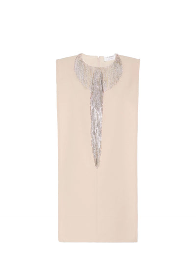 Festoso mini dress, beige