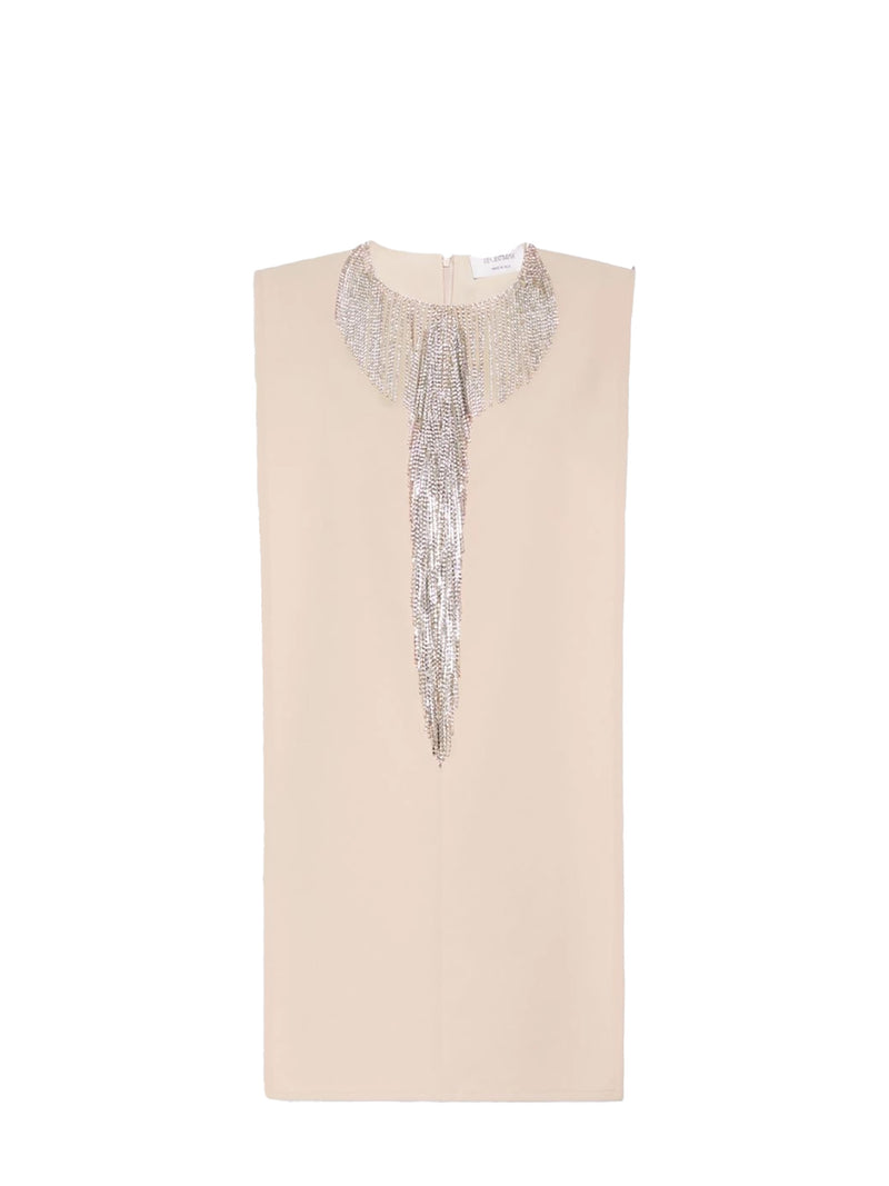 Festoso mini dress, beige