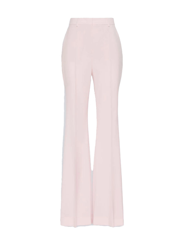 Hangar flared trousers, antique rose