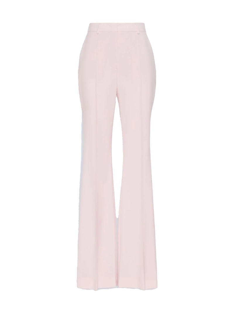 Hangar flared trousers, antique rose