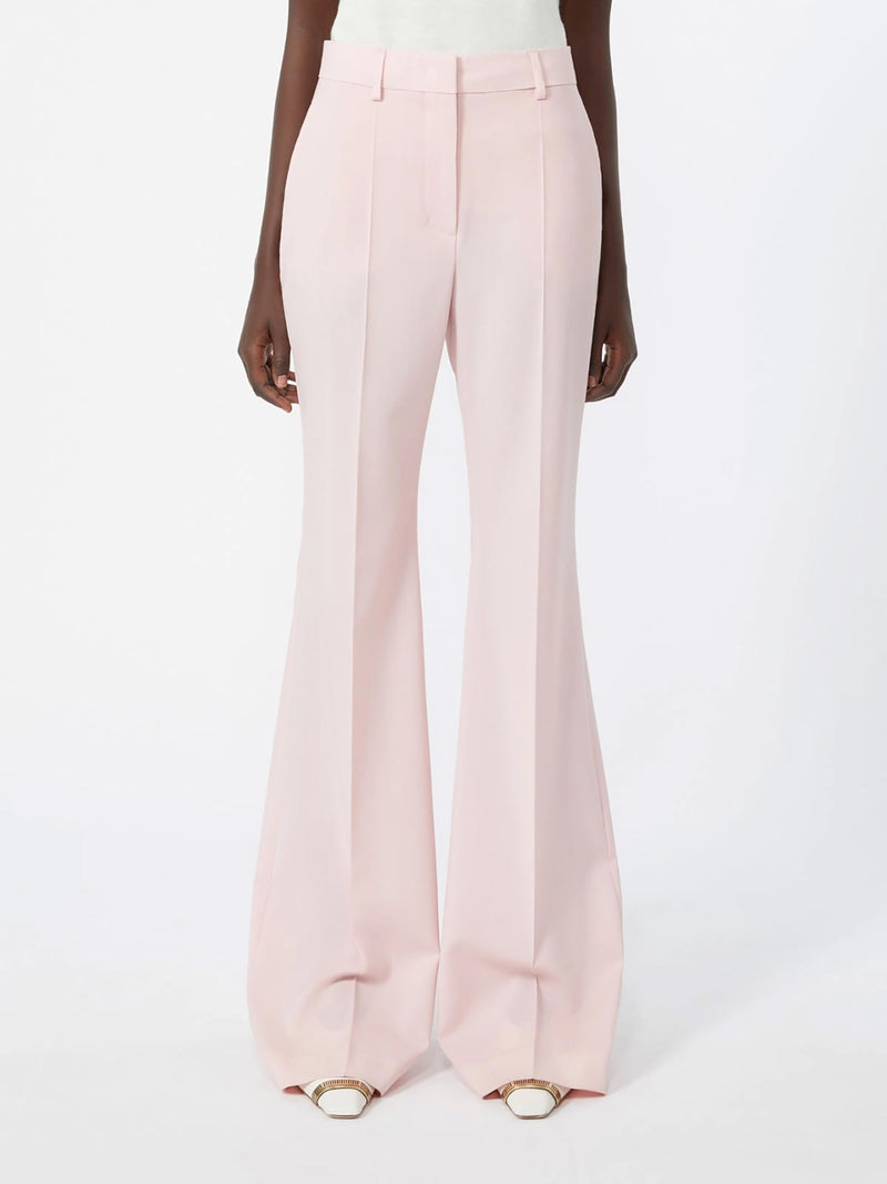 Hangar flared trousers, antique rose