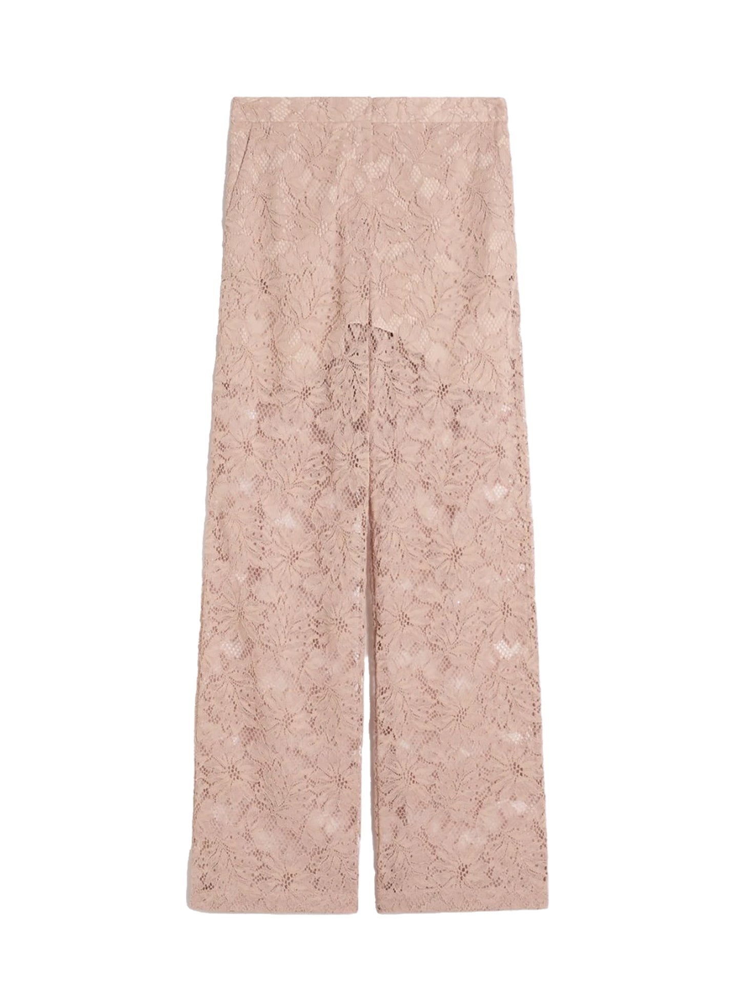 Lace trousers, nude