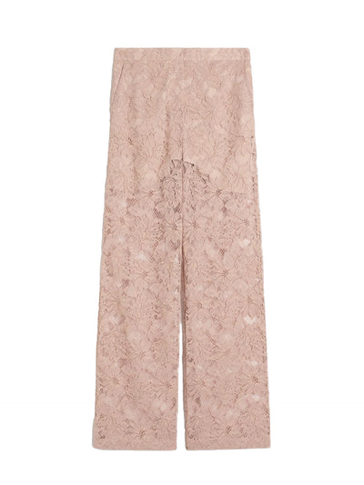 Afoso lace trousers, nude